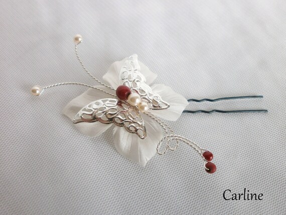 Bijou Pour Cheveux Pic épingle Chignon Coiffure Papillon