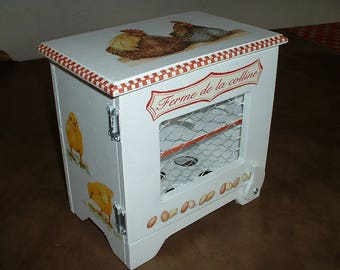 old - Reserve / box or Cage egg - handmade