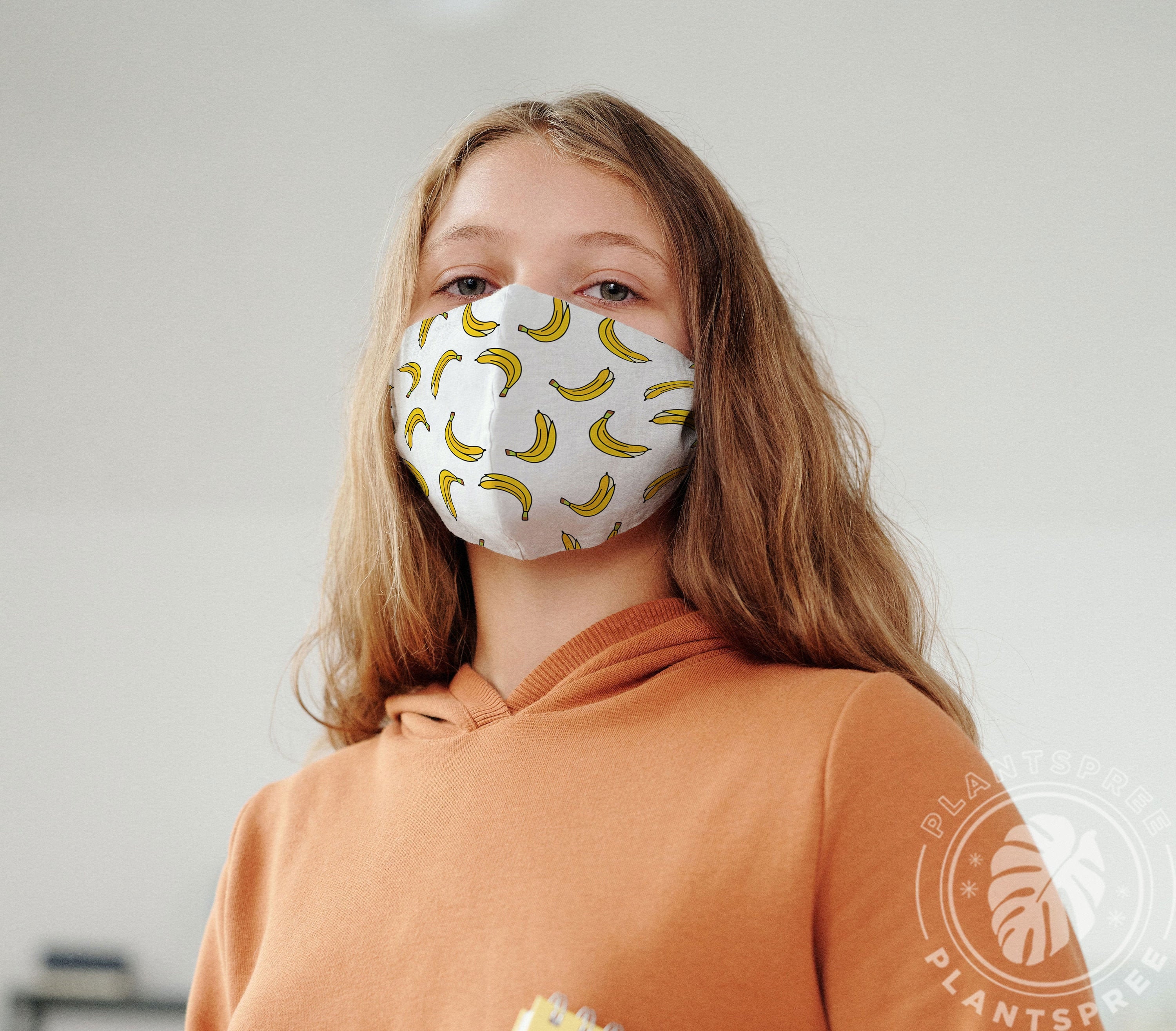 Banana Face Mask Reusable Face Mask Fitted Face Mask Etsy