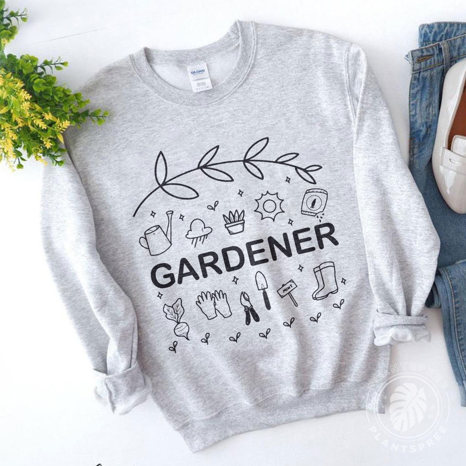 Gardening Sweatshirt Gardener Sweatshirt Gardening Gift Etsy