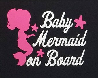 Download Mermaid On Board Etsy