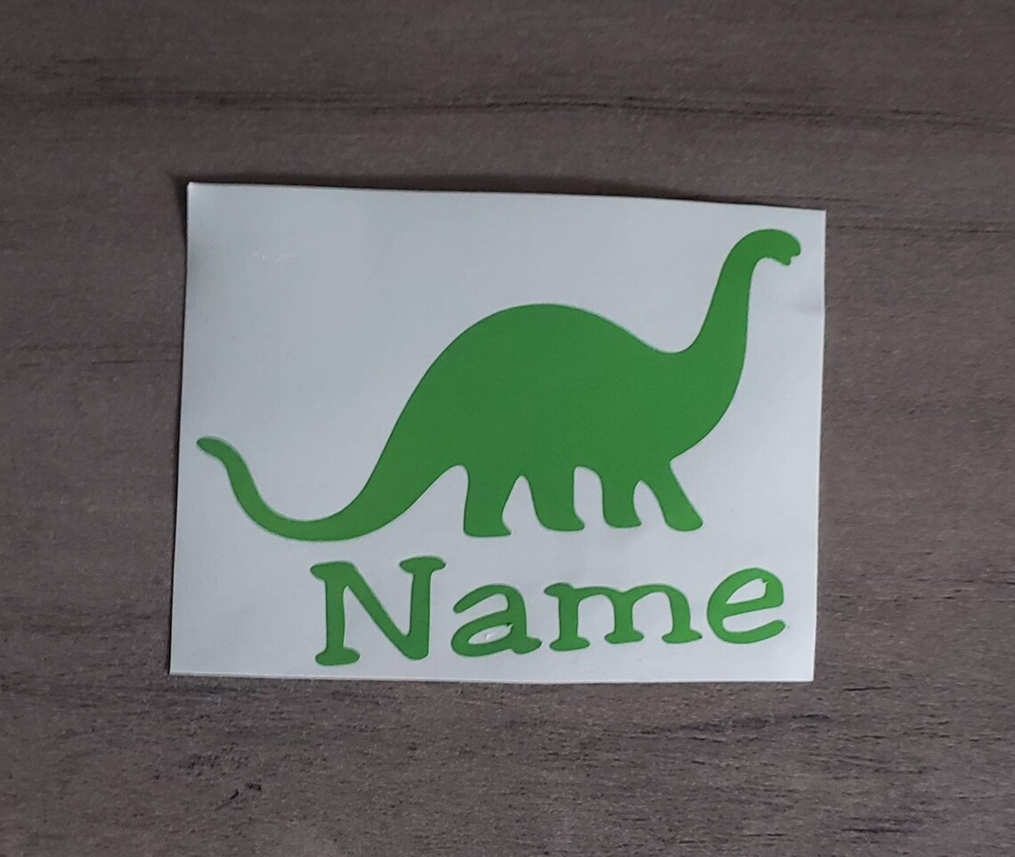 Dinosaur Decal/dinosaur Sticker/decal for Kids/car Decal/yeti Etsy