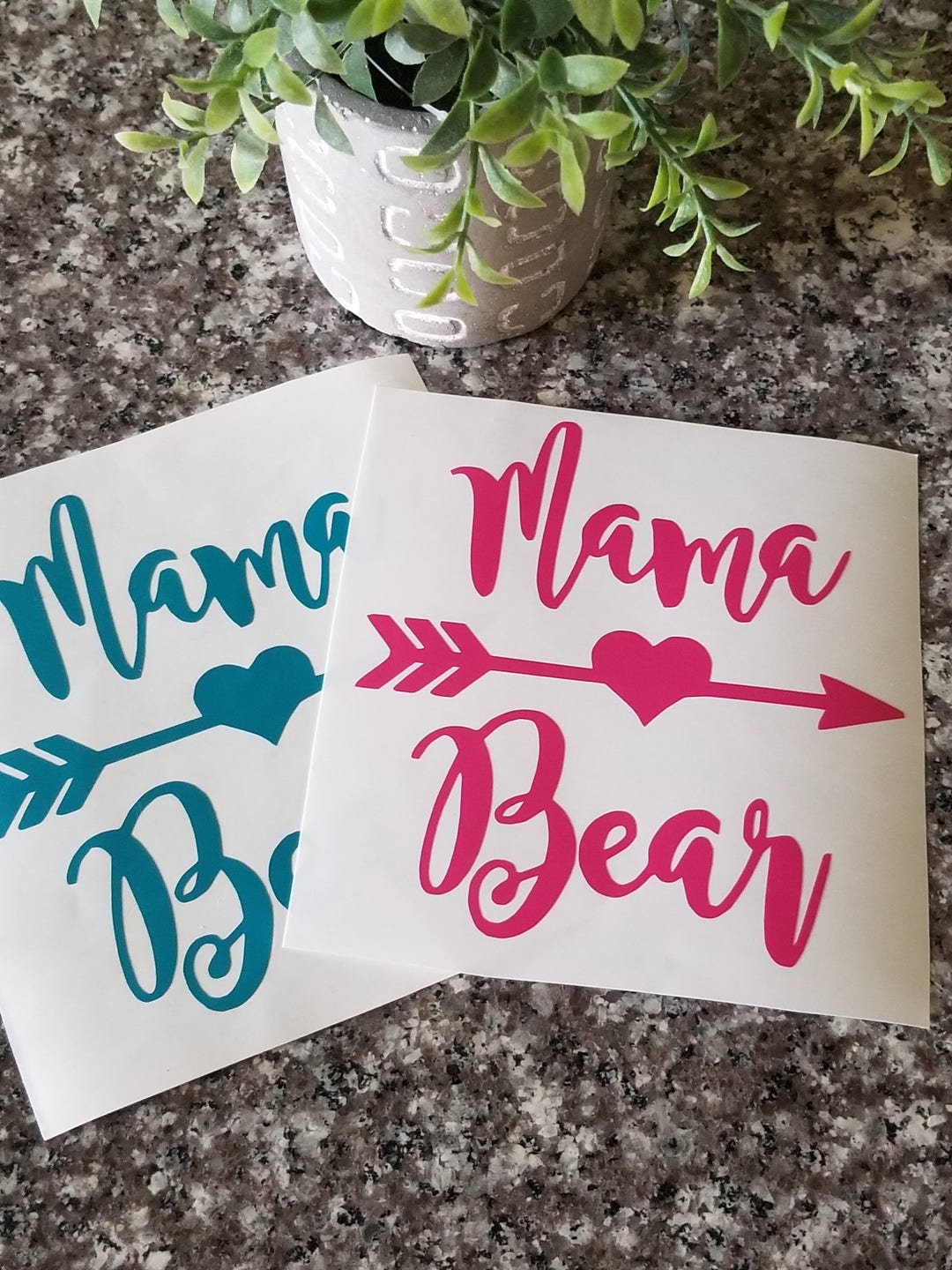 Mama Bear Decal/mom Life Decal/mama Bear Sticker/yeti - Etsy