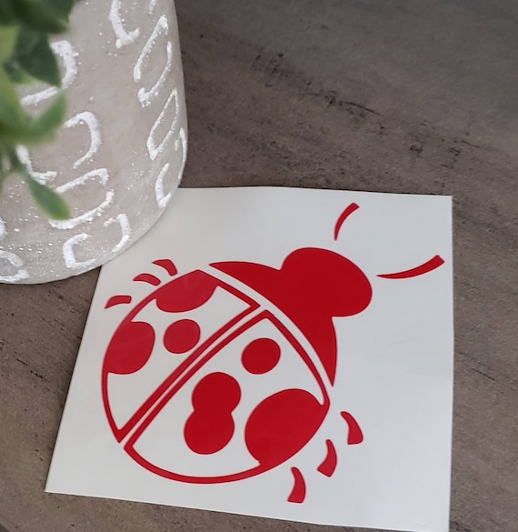 Autocollant Amusant Coccinelle des autocollants autocollant