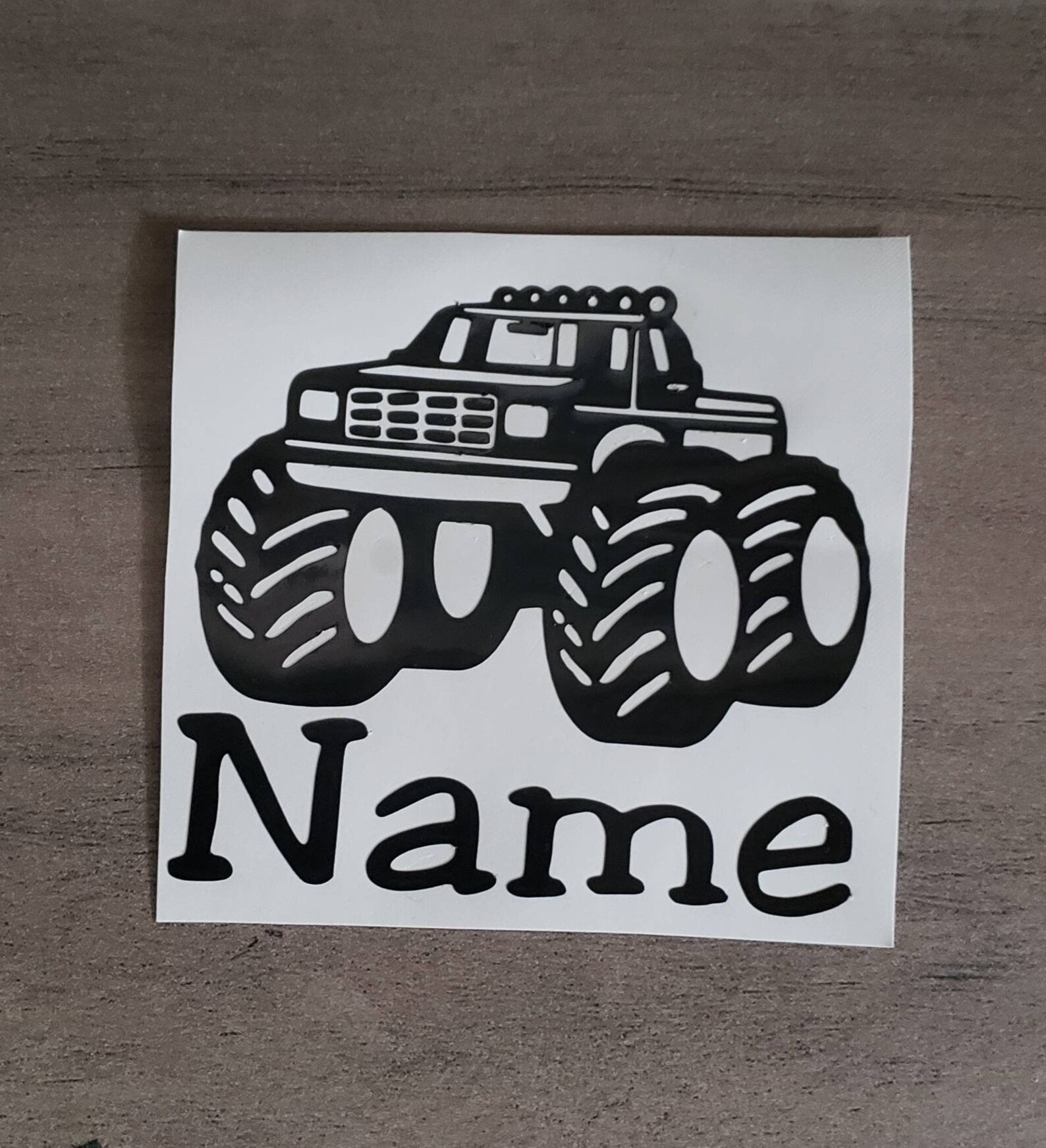 Monster Truck Decal/truck Sticker/decal for Kids/car Etsy