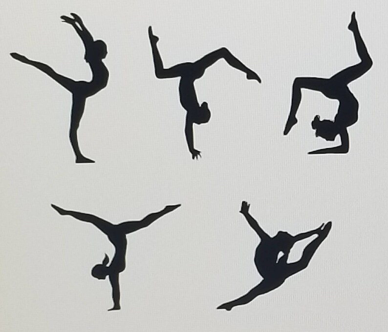 Custom Gymnastics Decal/Gymnastics Sticker/Tumbling Etsy