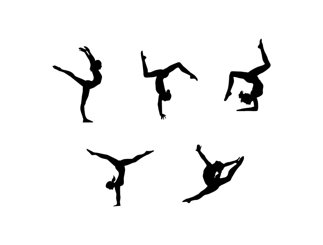 Custom Gymnastics Decal/gymnastics Sticker/tumbling Decal/personalized