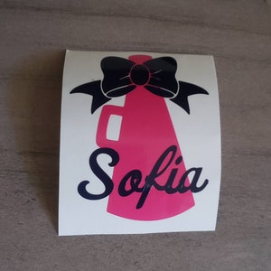 Cheerleader Decal/Megaphone Decal/Cheer Sticker/Sport Decal/Locker Decal/Car Decal/Yeti Cup Decal/ Bottle Decal