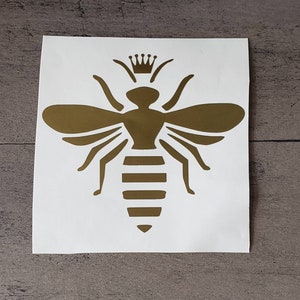 Queen Bee Decal/Honey Bee Decal/Bee Sticker/Trendy Decal/Yeti Decal/Mug Decal/Flask Decal/Bottle Decal/Party Decal/Laptop Decal
