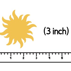 Paper Sun Cutouts - Paper Sun Die Cut, Paper Sun Shape Cut Outs for ...