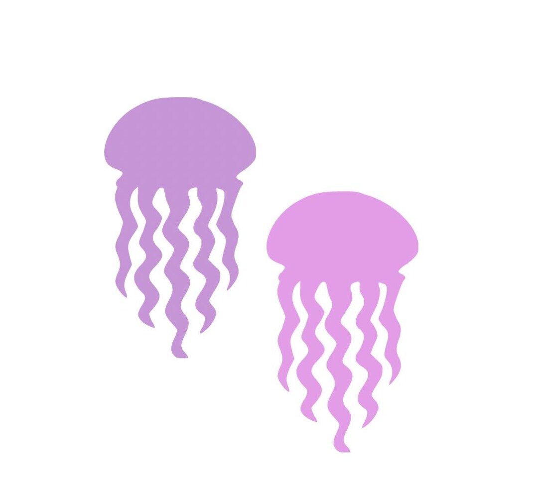 Paper Jellyfish Cutouts - Paper Jellyfish Dye Cuts, Jellyfish Cut Out ...