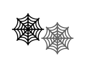 Spider Web cut outs - Paper Spider Web, Halloween Decor, Spiderweb Die Cuts, Spider Web Dye Cuts, Halloween Spider (Tax&Duty Paid/DDP USA)