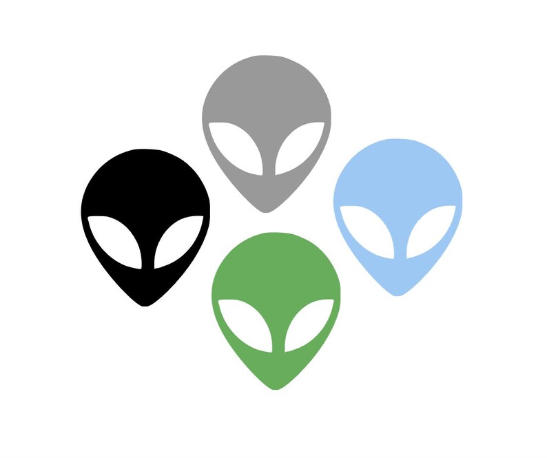Paper Alien Cutouts - Paper Alien Dye Cuts, Alien Paper Cut Out, Paper ...