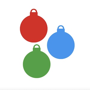 Christmas Ornament cut outs - Christmas Ornament decor, Christmas ornament die cuts, Paper Christmas ornament Shapes, Christmas Shapes