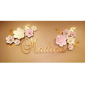 Nursery Paper Flowers – Set of 10 - wall flowers flower backdrop Baby Girl Nursery Flowers, Paper Flowers Nursery Paper Flowers wall flowers