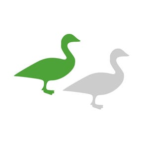 Papier découpes d'oies du Canada - formes d'oies, décoration d'oies du Canada, formes d'oies en papier, découpes d'oies, découpes d'oies, papier oies du Canada