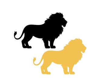Paper Lion Cut Outs – Lion Die Cuts, Jungle Safari Shapes for Zoo Birthday Parties, Classroom Decor & Crafts (Tax+Duty Paid/DDP USA)