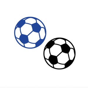 サッカーボールのダイカット - スポーツパーティー、紙吹雪、装飾、スポーツ形状用の紙製サッカーボールの切り抜き（税金支払い済み/米国DDP）