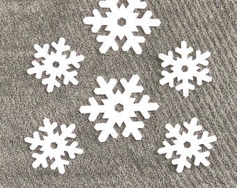 Snowflakes cut outs - paper snowflakes, snowflake decoration, winter snowflake, winter decorations, Scrapbooking, (Tax&Duty Paid/DDP USA)