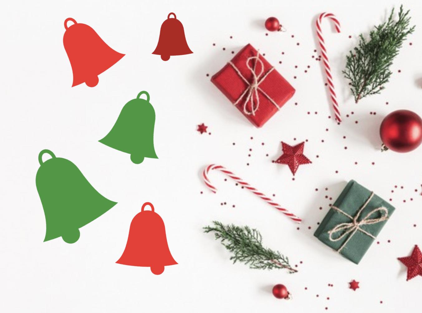 Paper Bell Open Paper Bell Cutouts - Paper Bell Dye Cuts, Christmas Bell Shapes, Paper ...