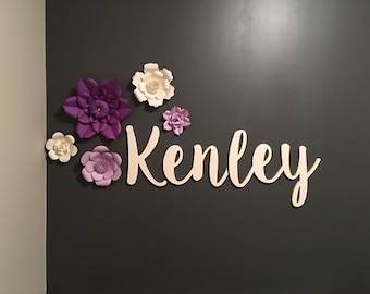 Nursery Paper Flowers - wall flowers flower backdrop nursery decor Baby Girl Nursery Flowers, Paper Flowers, Nursery Paper Flowers