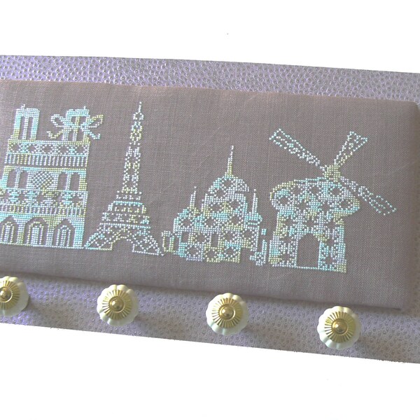 Kit Point De Croix La Planète Mauve – Abécédaire 50x65 Cm – Thème Noël