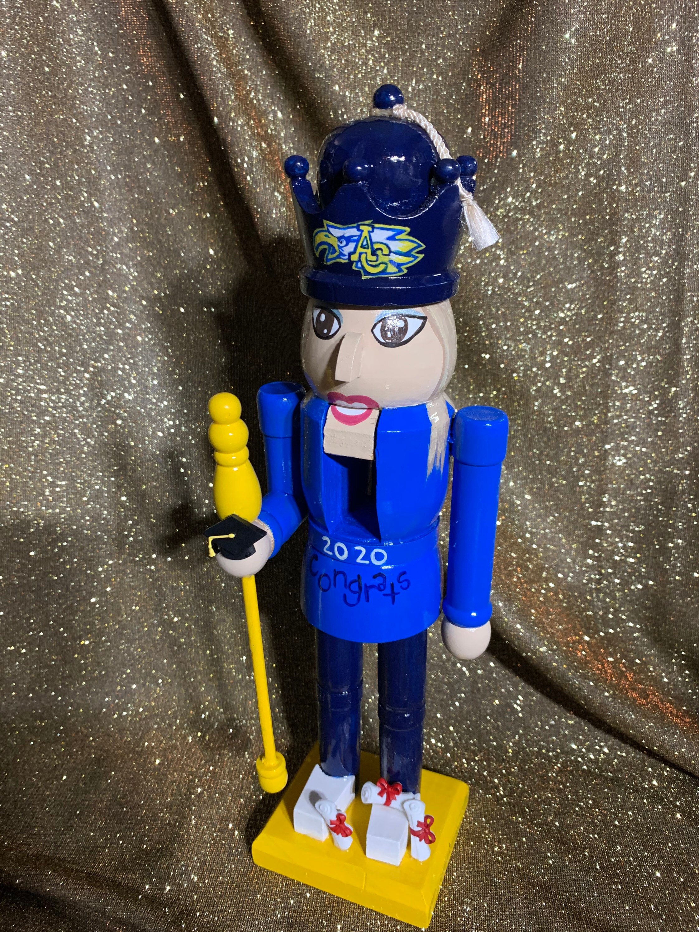12 Custom Graduate Nutcracker Etsy