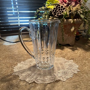 Vintage Val St. Lambert Balmoral Crystal Pitcher