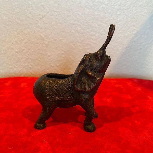 1960's Bronze Elephant