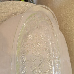 Vintage Glass Serving Dish