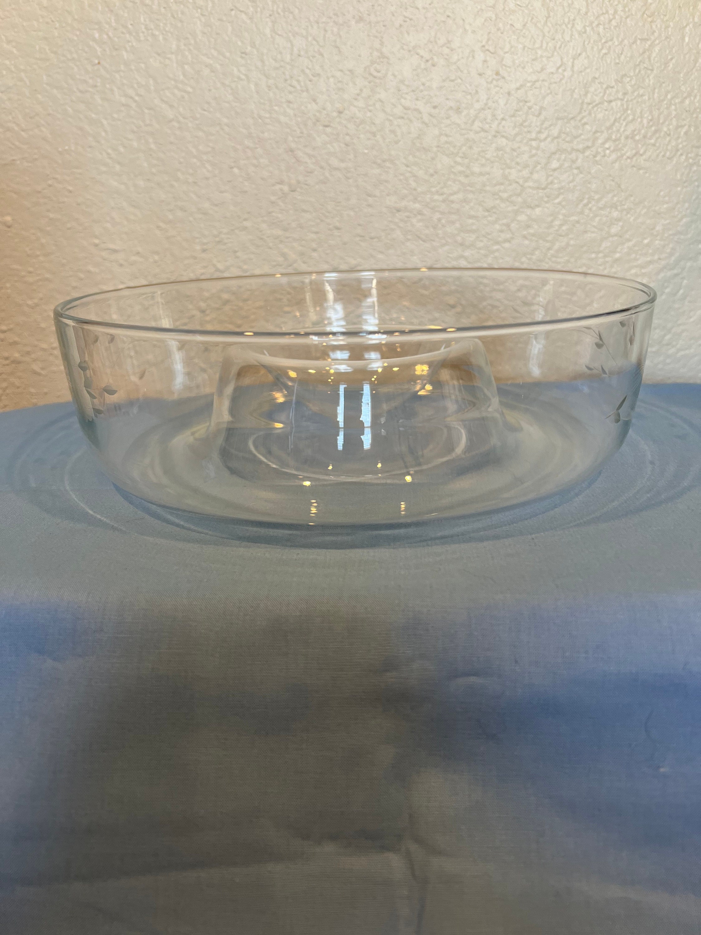 Princess House Chip and Dip Bowl Etsy