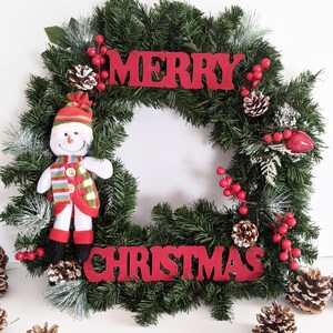 Christmas Wreath, Christmas door decor, door wreath, Christmas decoration, Door Hanger, Christmas door hanger, Holiday wreaths, farm house