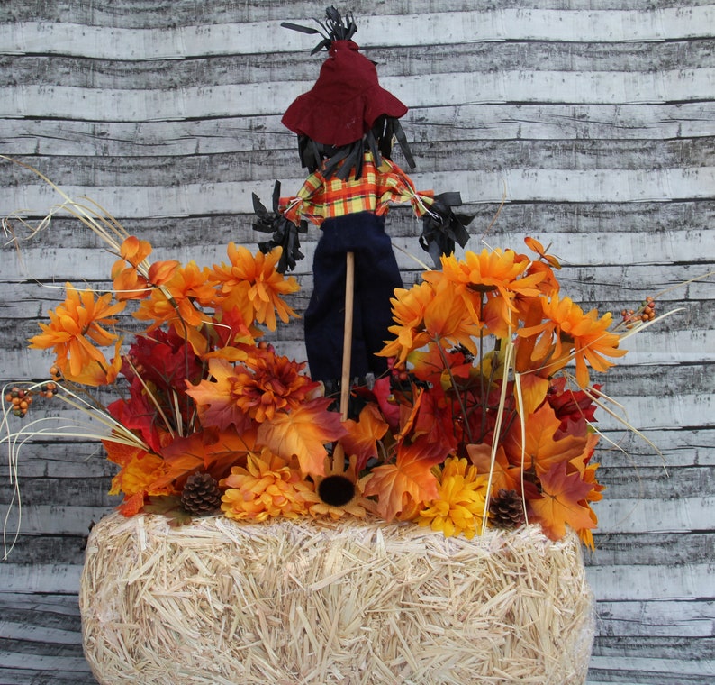 Fall Centerpiece Fall Table Decor Pumpkin Table Decor Etsy