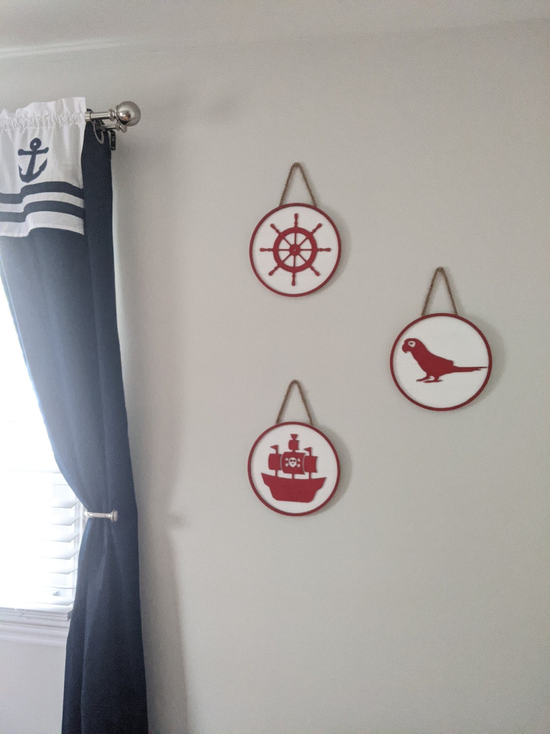 Pirate Nursery Decor, Boy Wall Art, Pirate Art, Pirate Wall Art, Pirate