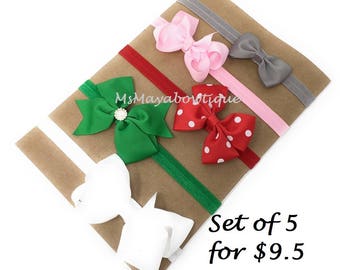 Headband for baby, baby headband set, baby girl headband lot, baby girl bows and headbands, toddler girl headband, baby hair accessories