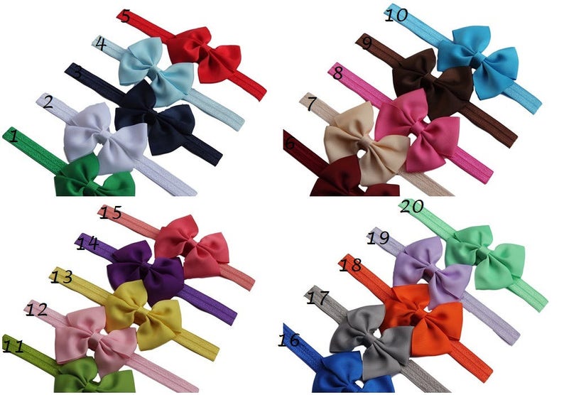 baby headpieces Headband baby girl bow headdress hair bow headband baby girl head band 3 inch hair bow headband baby head wear