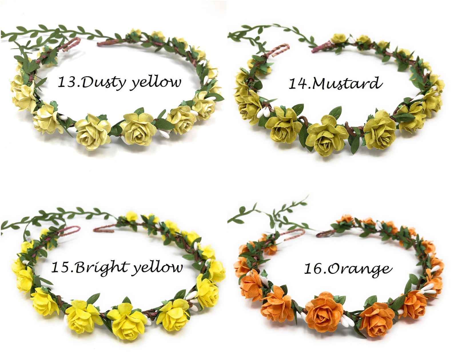 Girl Flower Crown Baby Pink Flower Crown Flower Girl Etsy