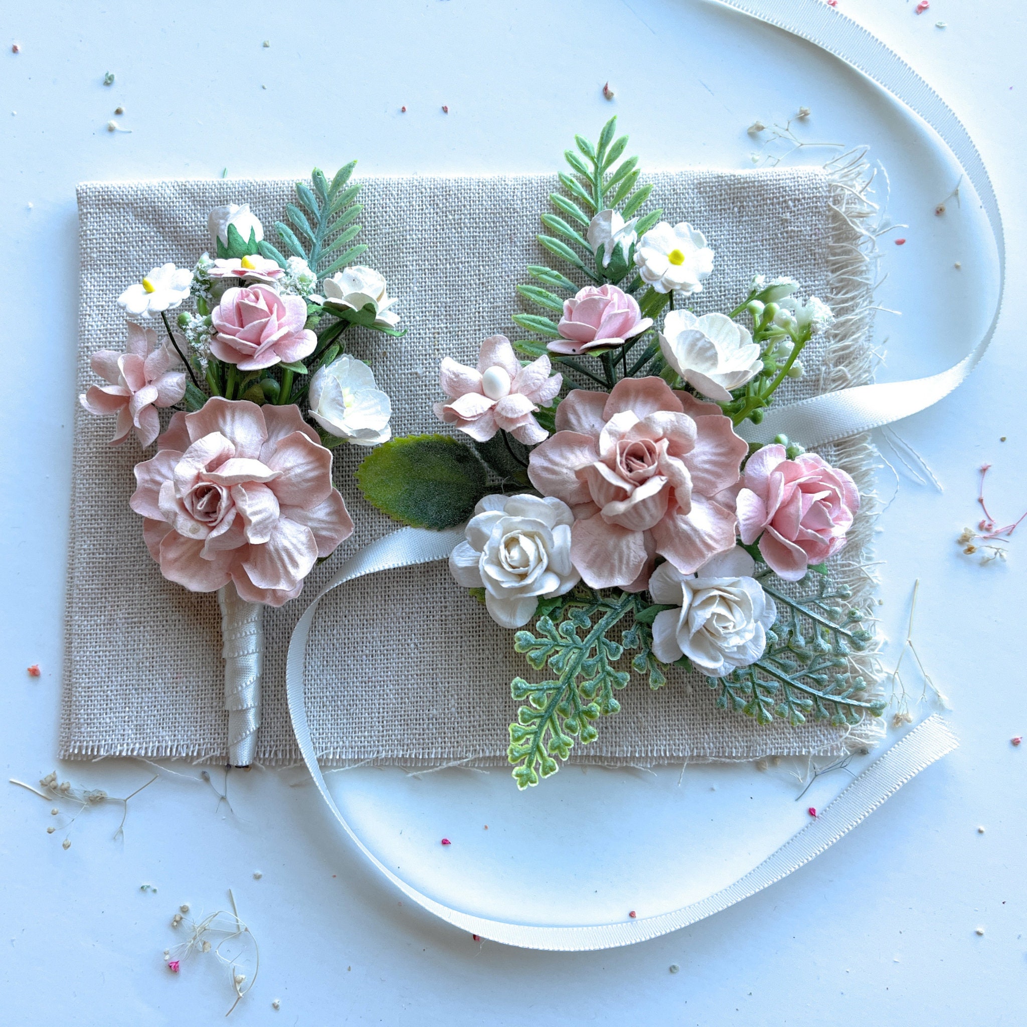 Blush Blumenkranz mit Ranken: Boho Braut Haarband - Etsy Österreich, image size:2048x2048