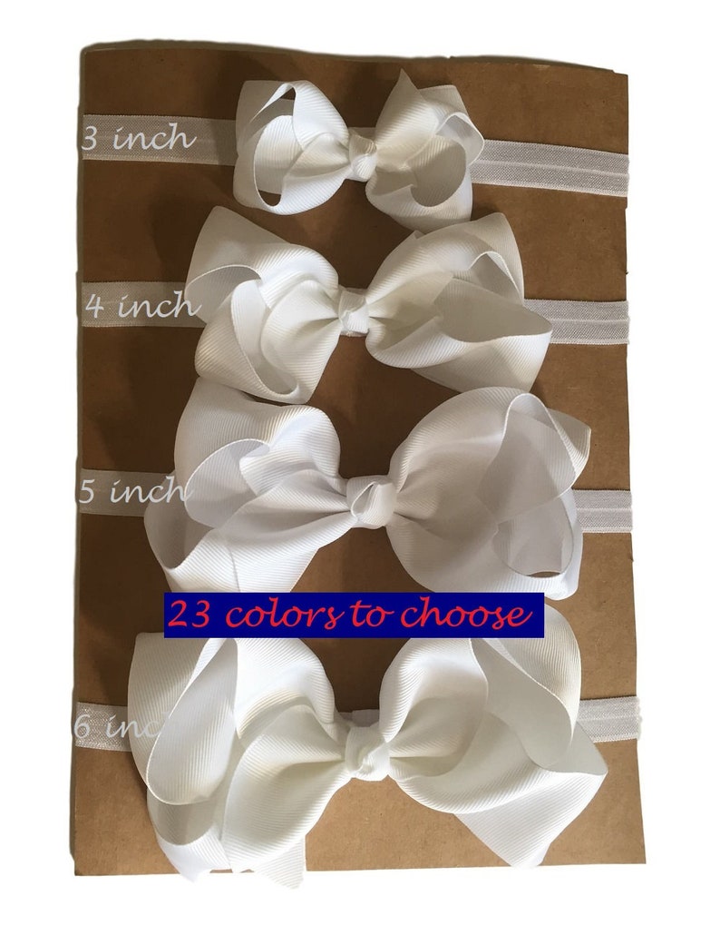 Baby headband white white hair accessory white newborn headband white headband baptism white infant headband baby girl headband white