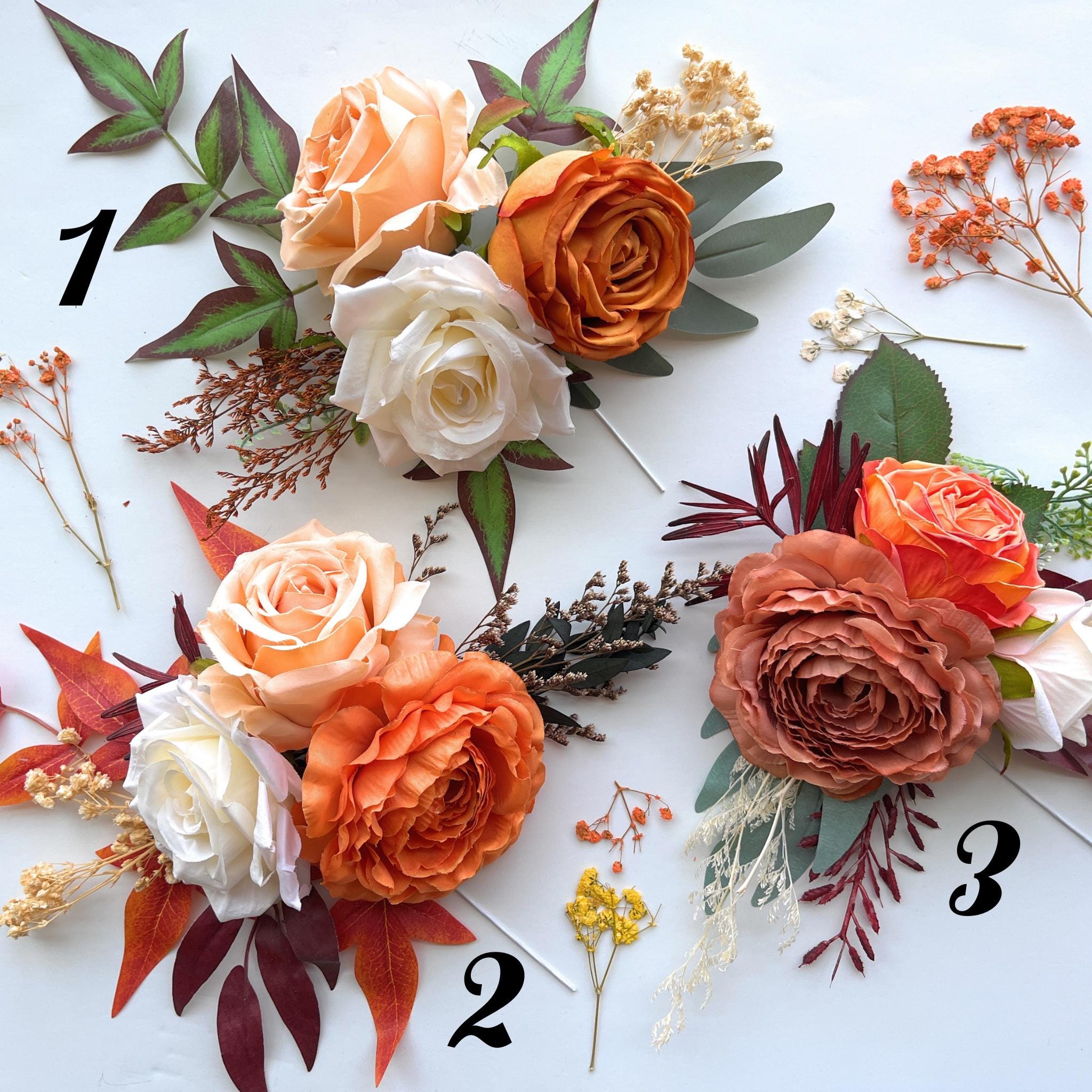 Terrakotta Blumen Cake Toppers: Herbsthochzeit Blumenarrangement - Etsy  Schweiz, image size:2048x2048