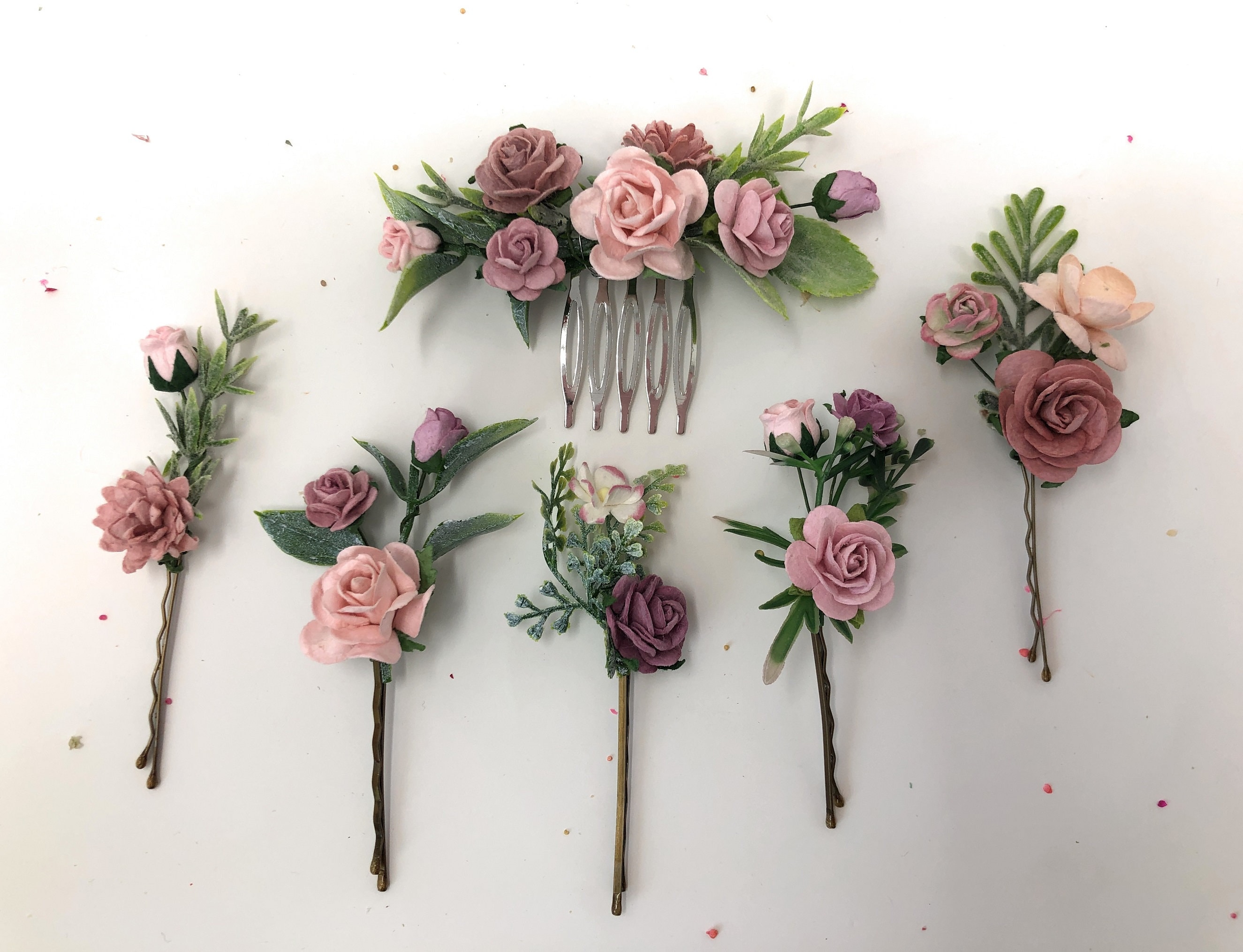 Dusty Rose Hair - Etsy