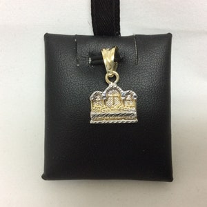 10k Yellow real Gold The Last Supper Jesus Small Pendant charm .90 grams