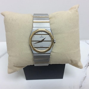 Vintage 18k Gold & S/Steel CONCORD MARINER SG Ladies Quartz Watch 15 62 145 V14
