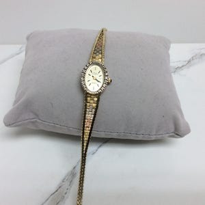 Paul Breguette Vintage Silver Tone Women\'s Dismond Watch with Textured Bracelet Paul breguette ladies watch - Gem main image 3