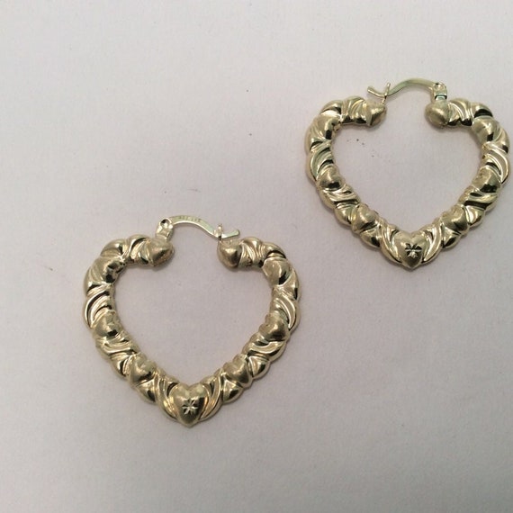 Hugs and kisses hoop earrings hot sale