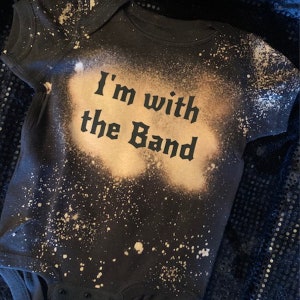 I'm With the Band Infant Bodysuit | Funny | Baby | Romper | Creeper | Outfit | Cute | Band | Music | Groupie