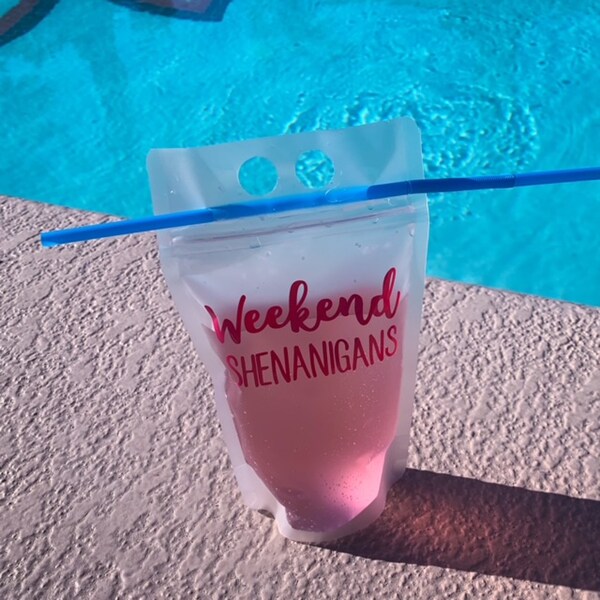 Custom Drink Pouch Etsy