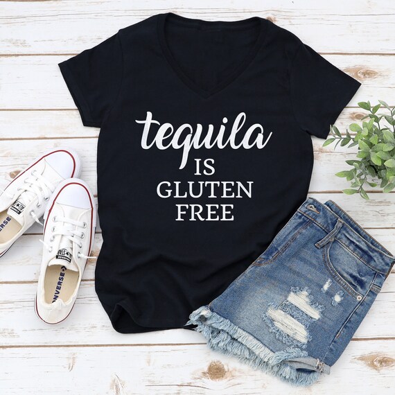 Womens Tequila Is Gluten Free Shirt Womens Tequila Is Gluten Free Shirt