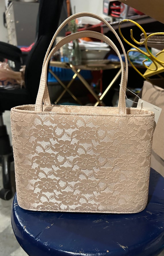Vintage Lace Evening Bag