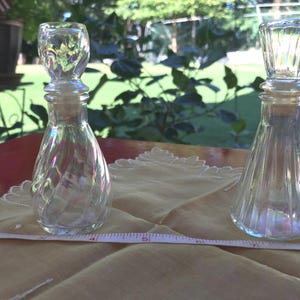 Vintage Pair of Perfume Bottles